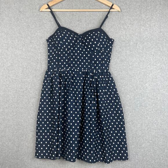 L3010 NWT BOG Collective Adjustable Straps Pockets Fit & Flare Dress Size M - Picture 1 of 7